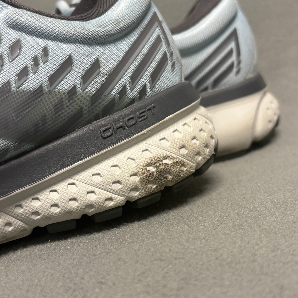 BROOKS Women's Ghost 13 Running Shoes Light Blue Size 9.5 - Picture 10 of 12
